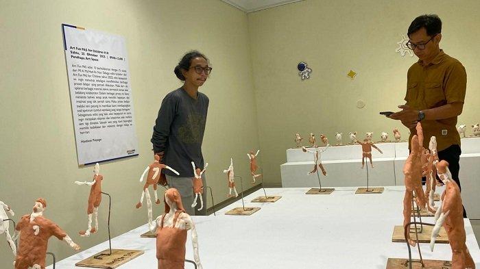 Tingkatkan Kreativitas, Ratusan Karya Seni Anak Usia 6-12 Tahun Dipamerkan di Bantul