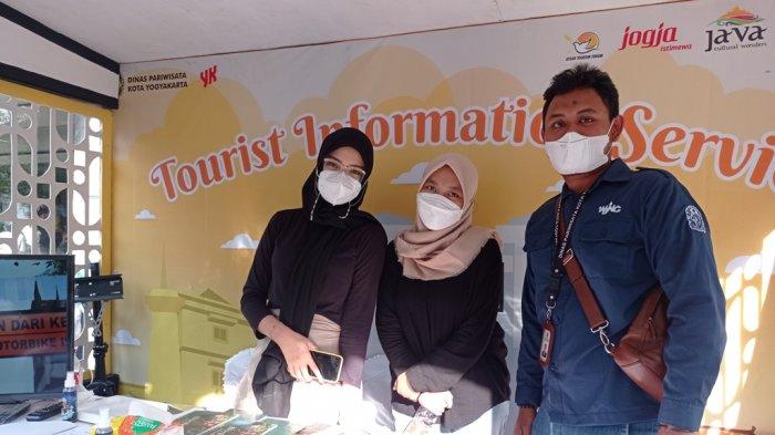 Tourist Informations Service dari Dinas Pariwisata Yogyakarta Dibuka Depan Malioboro Mall