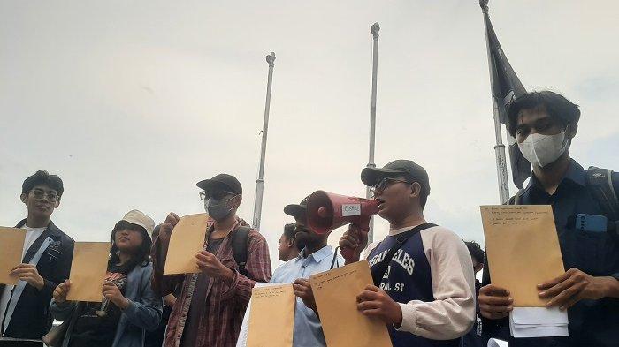 Tuntut Pembebasan Aktivis, Aliansi Jogja Memanggil Kirim Surat ke 6 Lembaga  - Tribunjogja.com