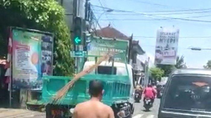 VIRAL Anggota Polisi di Buleleng Bali Diduga Alami Gangguan Jiwa, Naik Motor ke Kantor Tanpa Busana