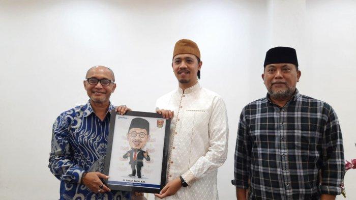 News Director Tribun Network Sambangi Kediaman Dinas Wali Kota Bukittinggi