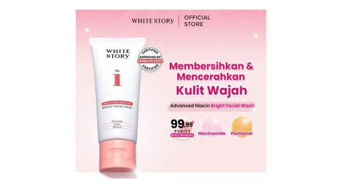 White Story Advanced Niacin Bright Facial Wash