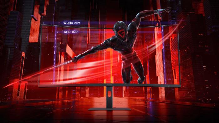 Xiaomi Curved Gaming Monitor G34WQI yang memiliki rasio layar hingga 21:9 Ultrawide