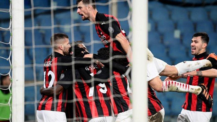 AC MILAN Unggul Lima Poin, Dibayangi Inter Milan, Napoli dan Juventus di Klasemen Liga Italia