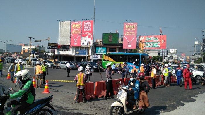 Dishub DIY Lakukan Rekayasa Lalin saat Pekerjaan Underpass Kentungan Dimulai Lagi