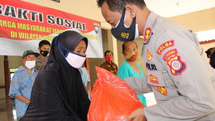 Ringankan Beban Warga Akibat Pandemi Covid-19, Ditbinmas Polda DI Yogyakarta Gelar Baksos