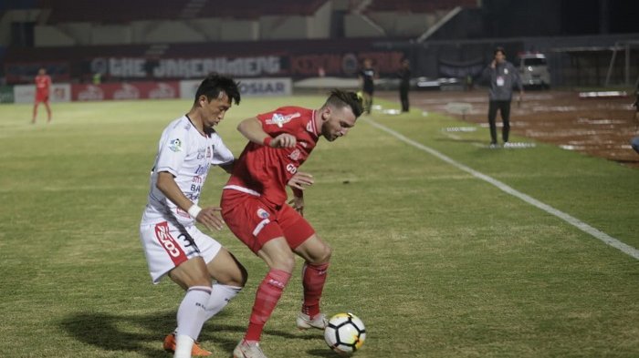 Banyak Peluang, Persija Jakarta Tertinggal dari Bali United di Babak Pertama