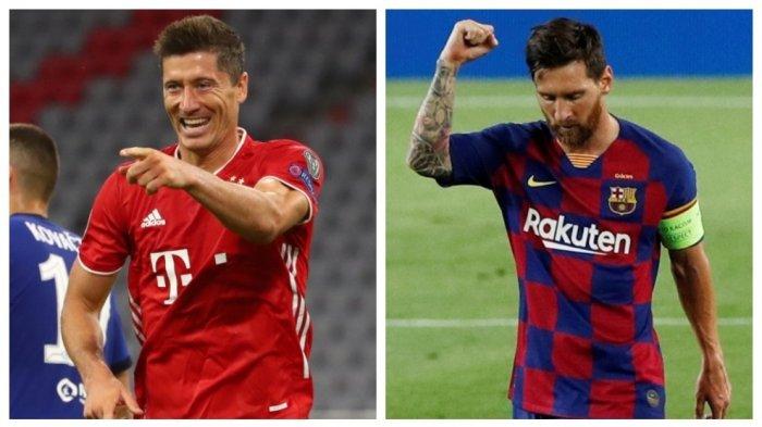 Liga Champions: Lewandowski Samai Rekor Messi dan Kejar Rekor Ronaldo