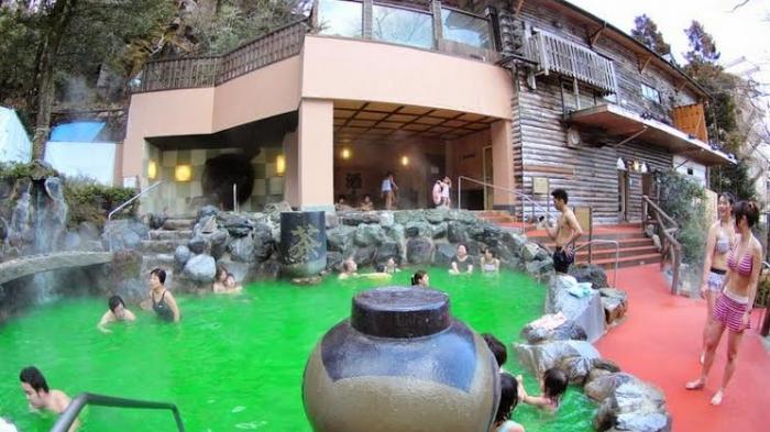 Masyarakat Jepang Gemar Berendam di Sake, Teh Hijau Hingga Wine