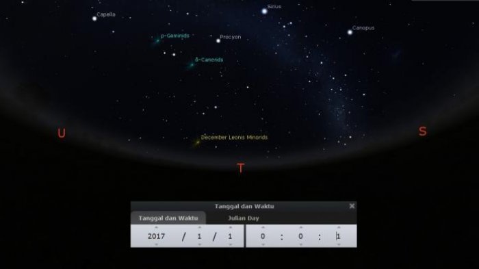 Malam Tahun Baru Ini Akan Ada Satu Bintang Terang di Langit
