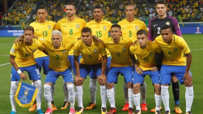 Brasil Umumkan Skuat Resmi untuk Piala Dunia 2018