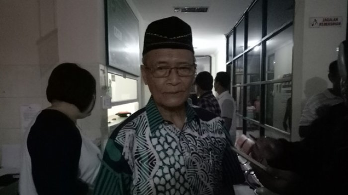 Buya Syafii Maarif Jenguk Pelaku Penyerangan Jemaah Gereja St Lidwina