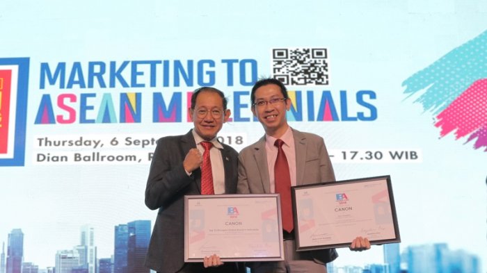 Canon Sabet 2 Penghargaan Brand Asia 2018