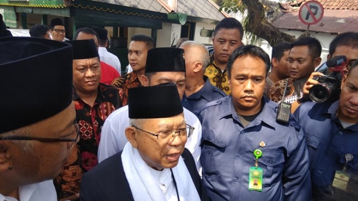 Ma'ruf Amin Berkunjung ke Kraton Yogyakarta dan Berbincang Selama Satu Jam dengan Sri Sultan HB X