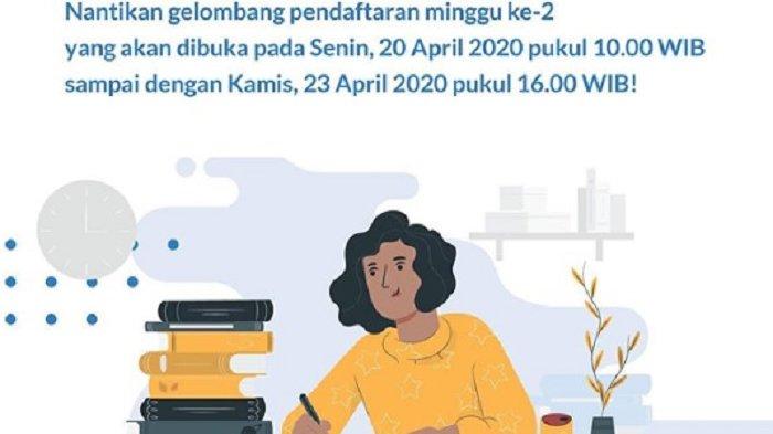 CEK Pengumuman Lolos Kartu Prakerja, Peserta Dapat Notifikasi SMS Sampai 20 April 2020