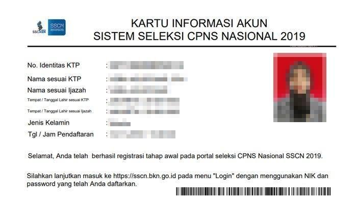CETAK Kartu Ujian CPNS 2019, Login SSCN.BKN.GO.ID Pakai NIK dan Password, Setelah Masa Sanggah