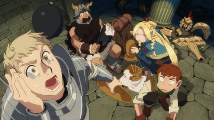 Dungeon Meshi, 10 Rekomendasi Anime  Santai Cocok Untuk Jadi Teman Makan