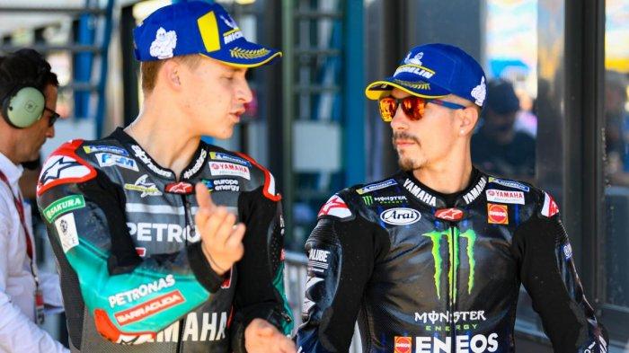 Jelang GP Stiria 2020: Maverick Vinales dan Fabio Quartararo Kompak Sebut Mesin Yamaha Sudah Mantap