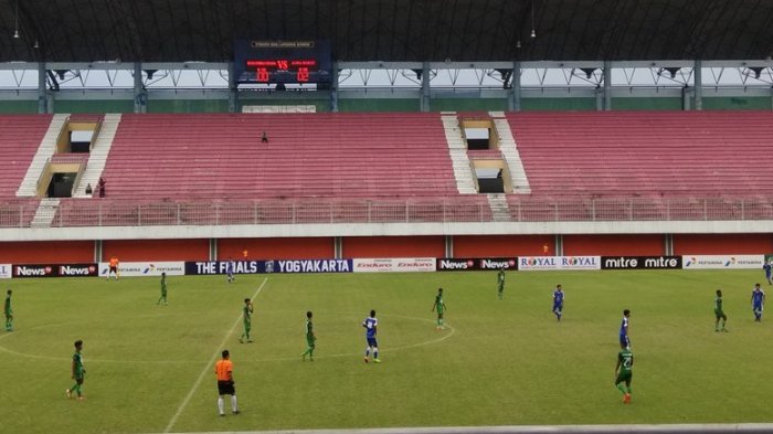 Babak Pertama Final Piala Soeratin U-15, Jawa Barat Unggul Sementara Atas Sumatera Utara