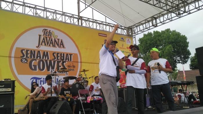 Games untuk Peserta Teh Javana Senam Sehat Gowes Bareng Tribun Jogja 2015