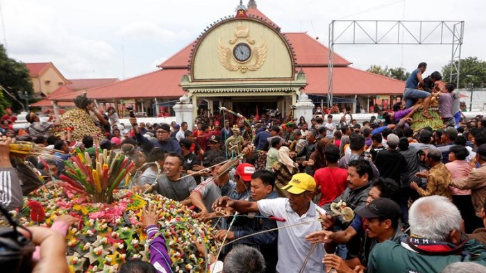 Budaya Grebeg Maulud Keraton Yogyakarta. (ilustrasi)