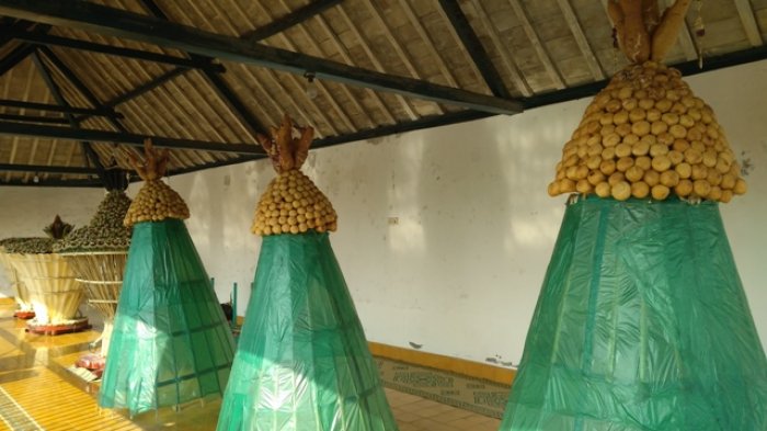 Garebeg Besar Keraton Yogyakarta, Enam Gunungan Tertata Rapi di Area Magangan