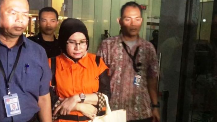 Hakim Wahyu Widya Nurfitri Ditangkap saat Tiba di Bandara