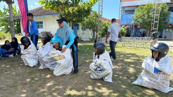 UNIK, SMK Negeri 1 Sanden Bantul Merayakan Kelulusan Siswa dengan Perlombaan Tradisional