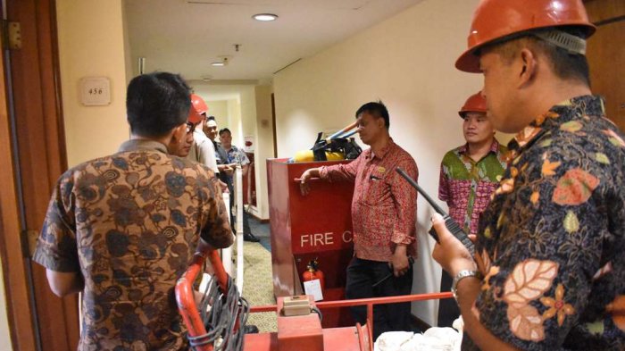 Hyatt Regency Fire Drill Training bagi Tamu dan Staff