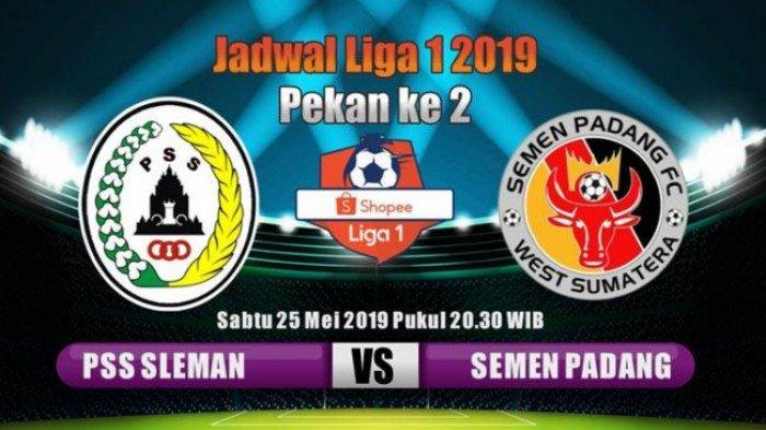 Jadwal Live Streaming PSS Sleman vs Semen Padang di Liga 1 Malam Ini dan PSIS vs Persija di Indosiar