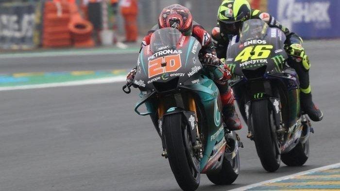 Hasil FP 1 MotoGP Catalan 2020, Quartararo Tercepat, Dovizioso Kedua, Rossi Kedelapan