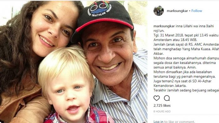 Lima Fakta Jamilah Sungkar, Kakak Shireen dan Zaskia Sungkar yang Meninggal di Amsterdam