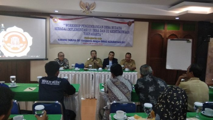 Karangtaruna Gandeng Dinas Kebudayaan DIY Gelar Workshop Pengembangan Desa Budaya