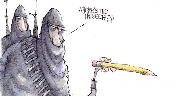 Teror Balasan Lewat Kartun