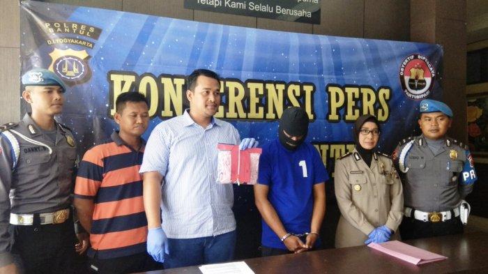 Polres Bantul Amankan Pria yang Cabuli Anak Kandung Sendiri