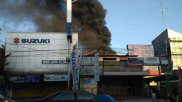 BREAKING NEWS: Kebakaran Terjadi di Jalan Magelang KM 4,5