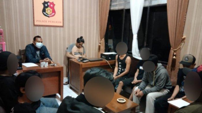 Kedapatan Nyalakan Petasan, 8 Pemuda di Kulon Progo Diamankan Polisi