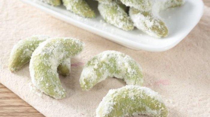 Kue Kering Putri Salju Green Tea