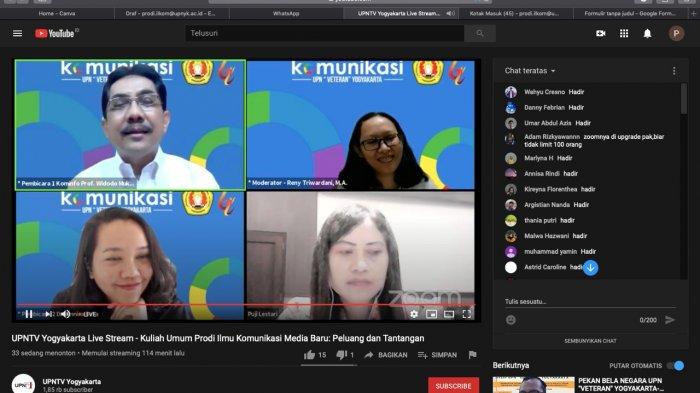 Kuliah Umum Ilmu Komunikasi UPN: Anak Muda Berkontribusi Hadirkan Solusi di Era Digital