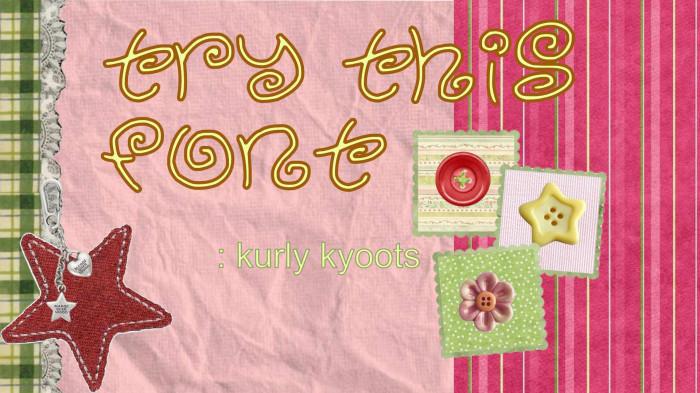 kurly font