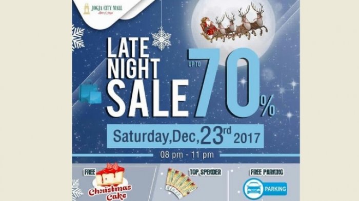 Akhir Pekan Ini, Jogja City Mal Gelar Late Night Sale dengan Diskon Hingga 70 Persen
