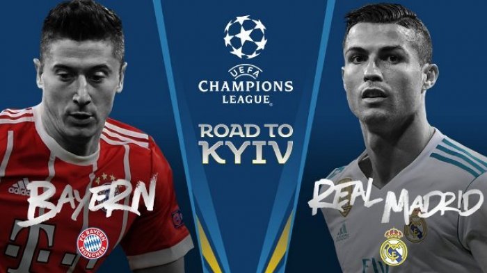 Prediksi Bayern Munchen vs Real Madrid - LIVE STREAMING