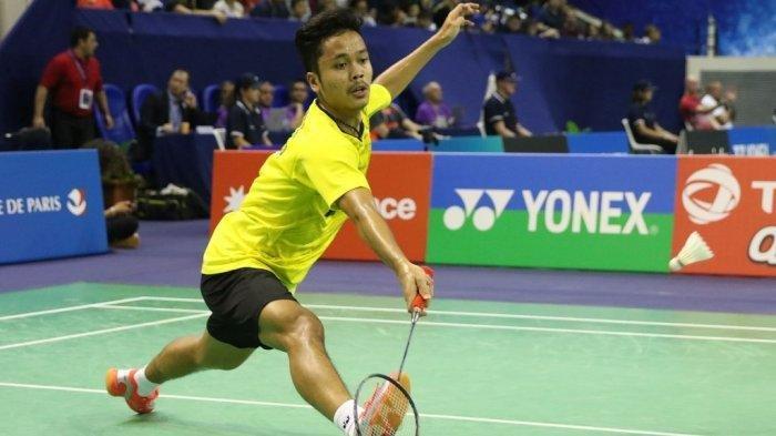 Live Streaming! Lawan Shi Yuqi di Semifinal Swiss Open 2019, Anthony Sinisuka Ginting Siap Revans?