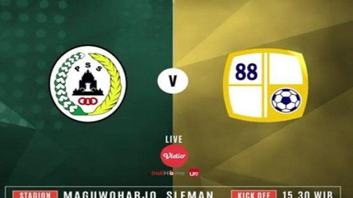 Live Streaming PSS vs Barito di Liga 1 Indonesia 2019 Hari Ini, Prediksi Line Up dan Head to Head