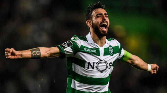 Bruno Fernandes, pemain baru Manchester United.