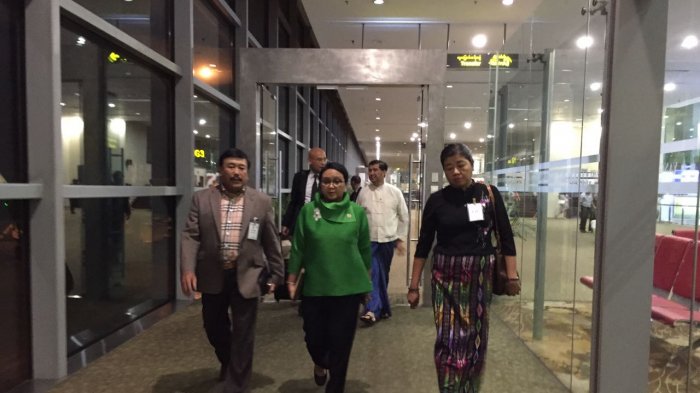 Bahas Rohingya, Menlu RI Temui Pejabat Tinggi Myanmar