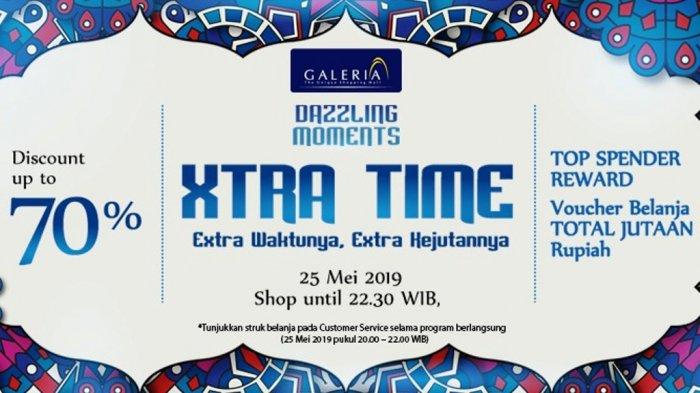 Sambut Hari Raya dengan XTRA Time dan Top Spender Reward Galeria Mall