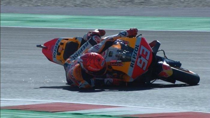Moto GP Qatar Hari Ini: Marc Marquez Ubah Gaya Balapnya Gara-gara Alex Rins dan Joan Mir