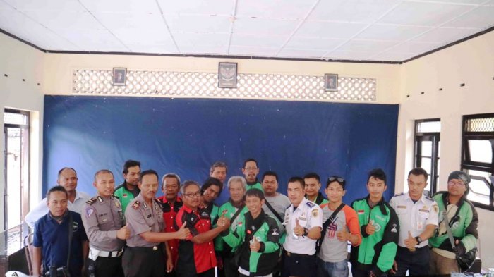 Ojek Online dan Pangkalan di Klaten Bersepakat Soal Area Stasiun Kereta