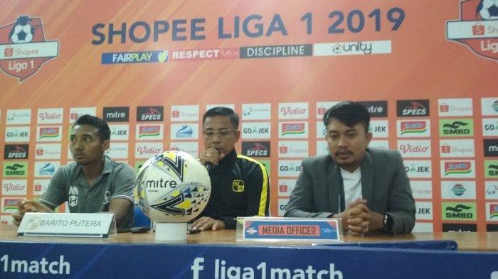 Paksa PSS Sleman Bermain Imbang, Pelatih Barito Putera Sebut Hasil yang Adil bagi Kedua Tim
